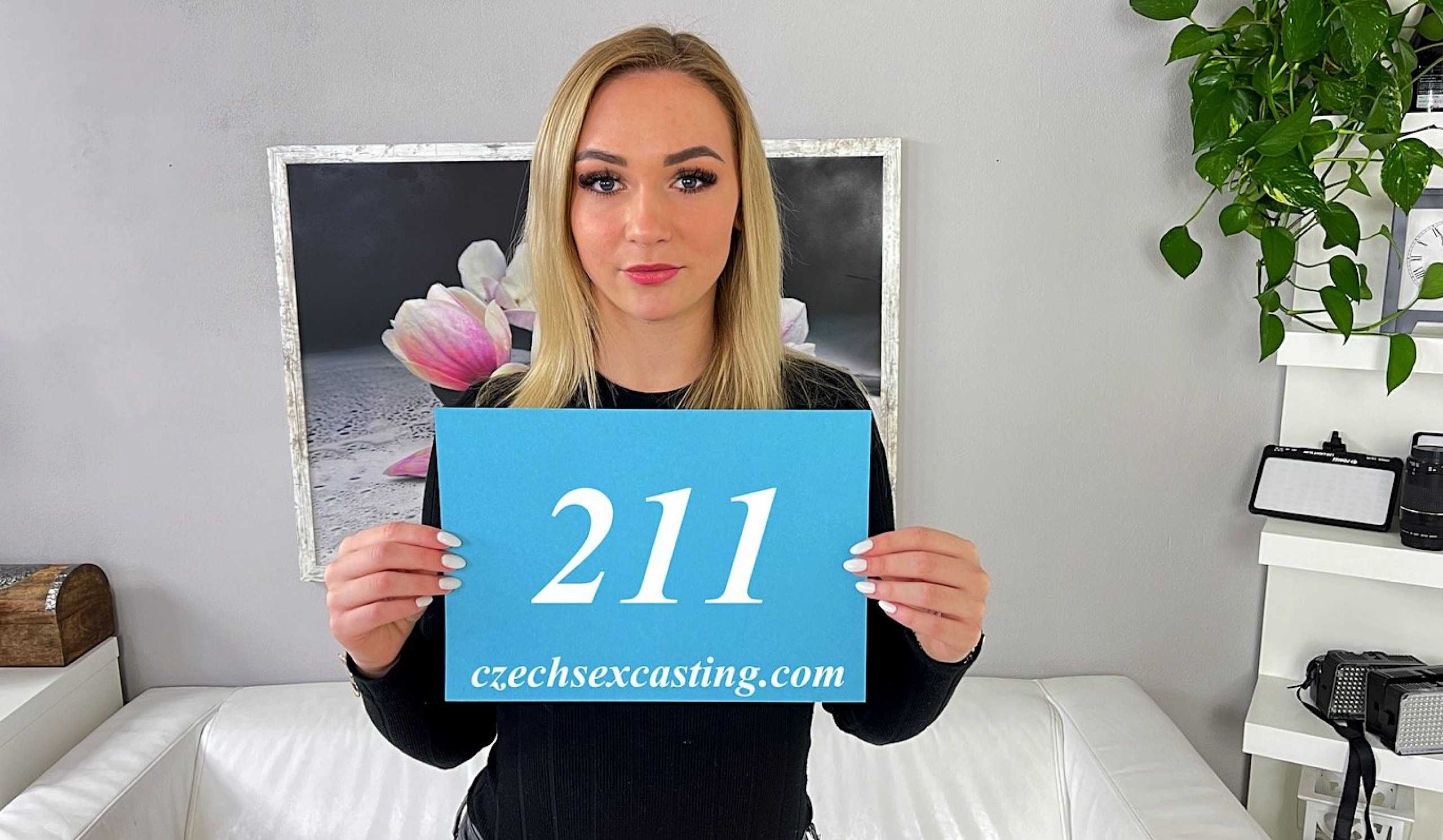 Sexy blonde cock eater shines in casting | Czech Sex Casting