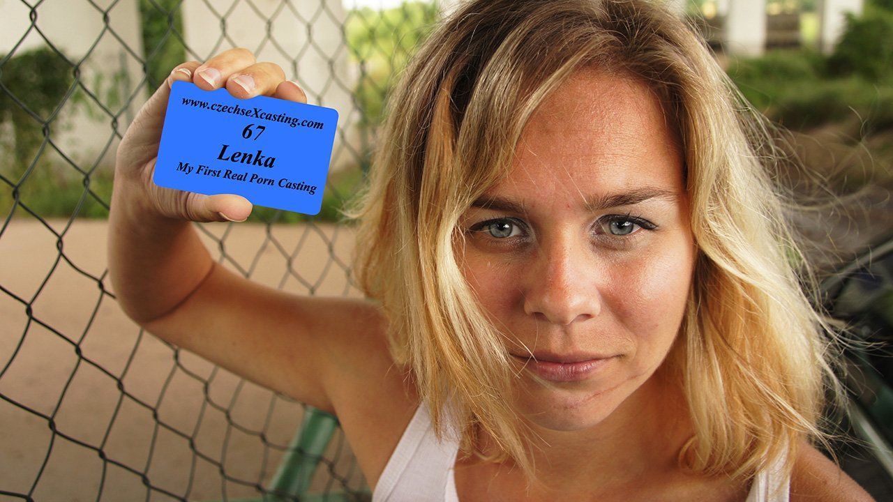 Lenka at her first porn casting | Czech Sex Casting