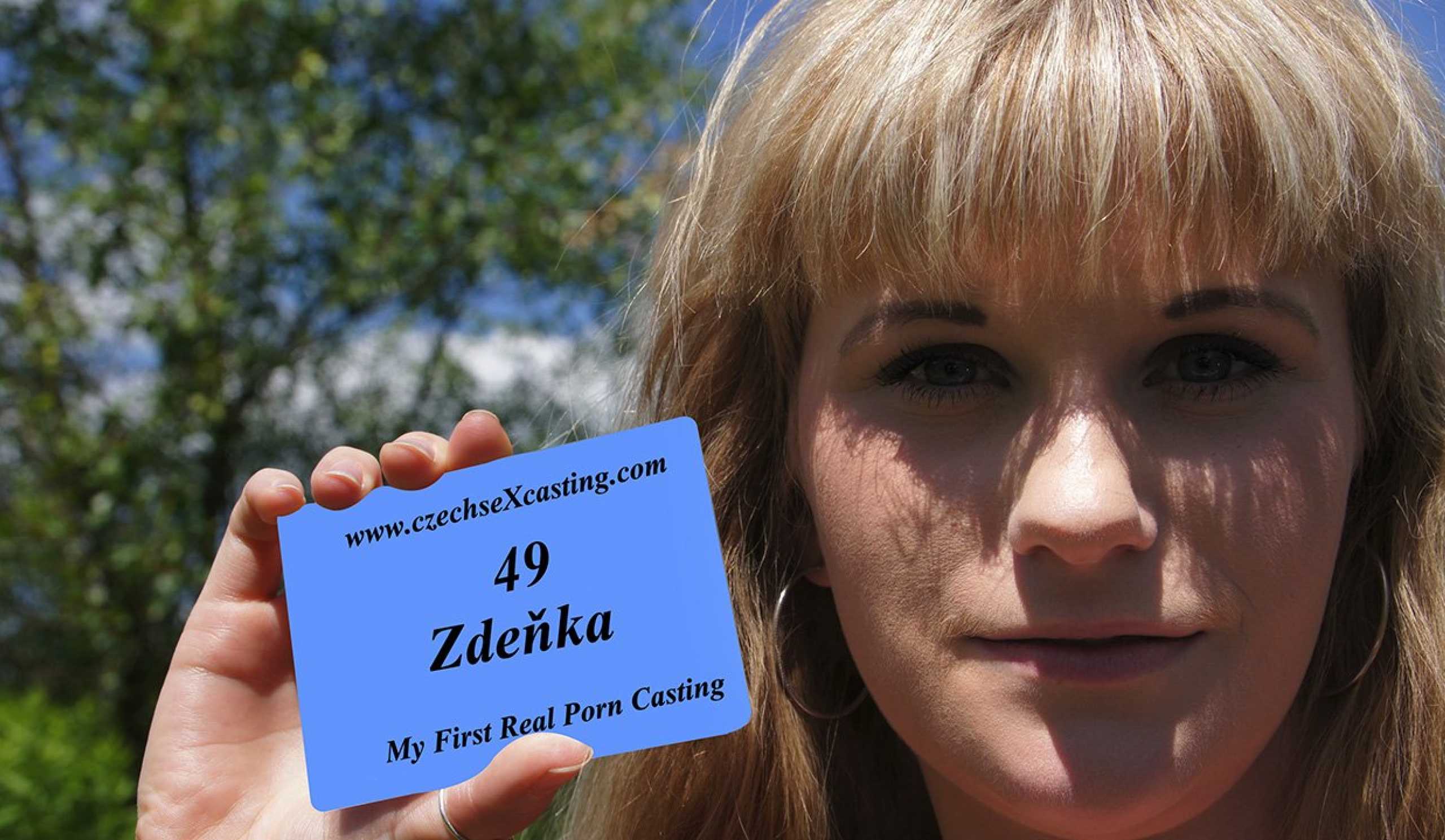 Zdenka - Zdenka's first porn | Czech Sex Casting